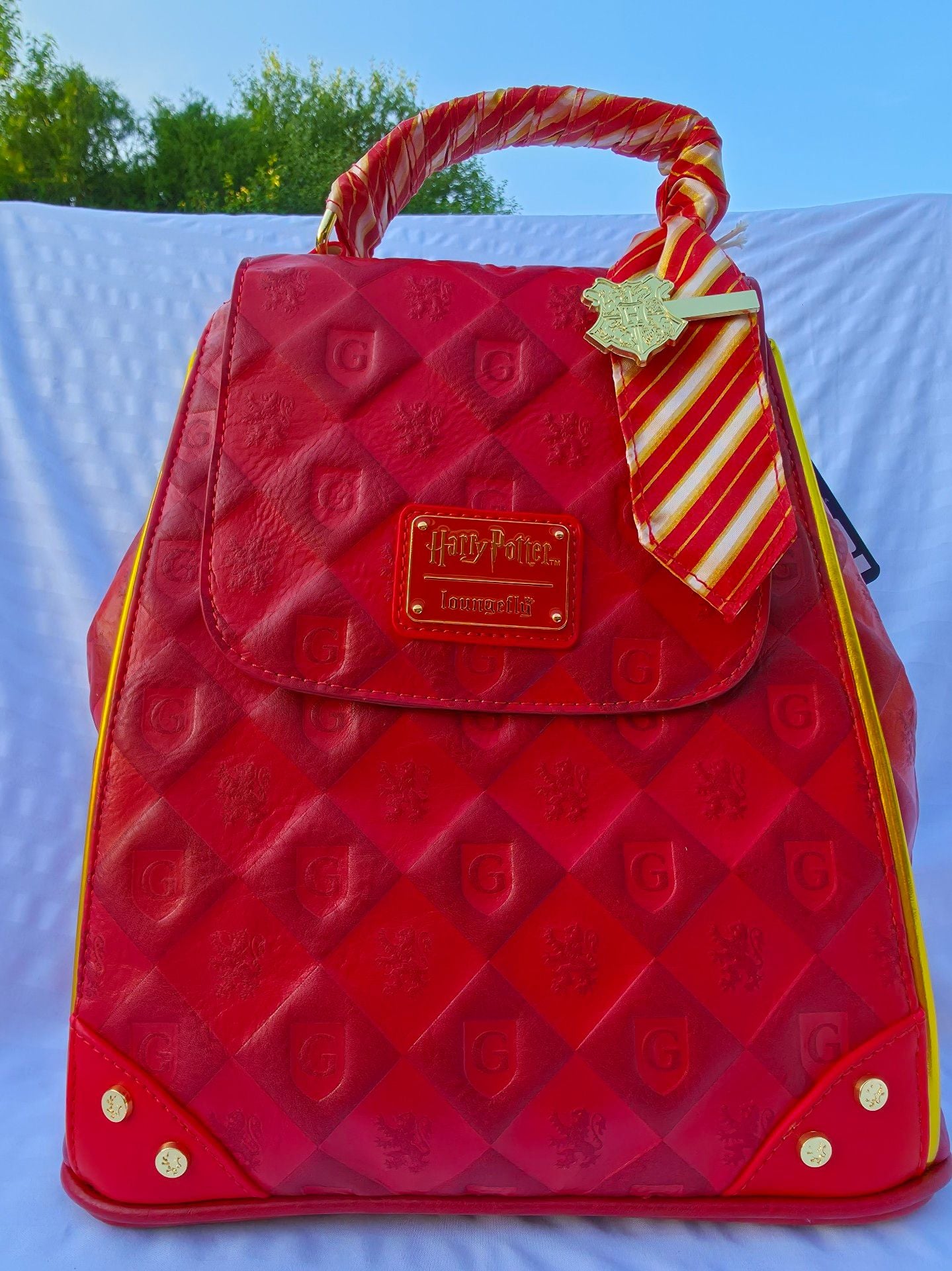 Nwt Loungefly Warner Brothers Harry Potter Gryffindor Mini Bkpk